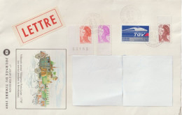 ENV 97 . 51 . Reims . Enveloppe  Illustrée . 1er Jour D'émission . Grand Format . Journée Du Timbre 1989 . 1990 . - Mechanical Postmarks (Advertisement)