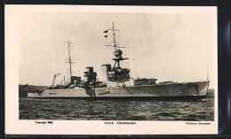 Pc HMS Frobisher In Fahrt  - Guerra