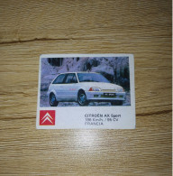Cromo Año 1988 Auto 2000 CITROËN AX SPORT - KFZ