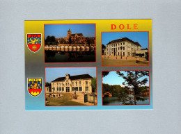 Dole (39) : L'hotel De Ville, Base Nautique, Place De La Gare, Pont Romain - Dole