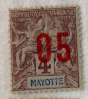 Mayotte YT N° 22 Neuf* Signé RP - Unused Stamps