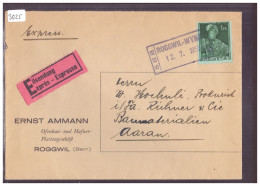 LETTRE EXPRESS POUR AARAU - Storia Postale