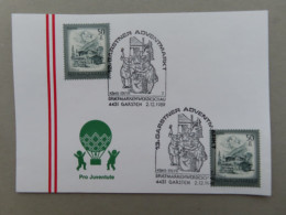 Österreich Pro Juventute - Mit Sonderstempel 2. 12. 1989 Garsten, 13. Garstner Adventmark (Nr.860) - Other & Unclassified