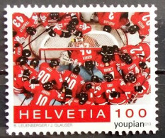 Switzerland 2013, Winning The Silver Medal - Ice Hockey World Championship, MNH Single Stamp - Unused Stamps