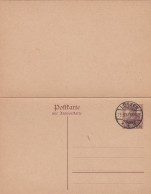 Deutsches Reich Allenstein Postkarte 1920 - Covers & Documents