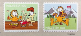 Switzerland 2014, Garfield, MNH Stamps Set - Nuovi