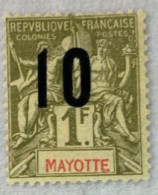 Mayotte YT N° 31 Neuf* Signé RP - Ungebraucht