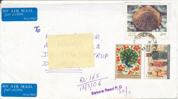 India Registered Cover Sent Air Mail To Denmark 18-3-2006 Topic Stamps - Lettres & Documents