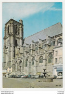 51 SEZANNE Eglise St Denis Fontaine Citroën Ds ID Break Ami 6 VW Käfer Renault 4L Camionnette Simca 1000 P60 Peugeot 203 - Sezanne