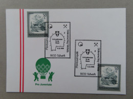 Österreich Pro Juventute - Mit Sonderstempel 6. X. 1986 Gußwerk, Pfannbauernquelle Stollenanschlag - Wetterin (Nr.863) - Otros & Sin Clasificación