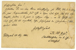 Geschichtswissenschaften Wilhelm Heyd (1823-1906) Historiker Stuttgart 1888 Autograph - Erfinder Und Wissenschaftler