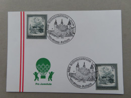 Österreich Pro Juventute - Mit Sonderstempel 18. 10. 1986 Attnang - Puchheim, Briefmarkenwerbeschau (Nr.864) - Autres & Non Classés