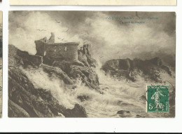 Vendée , Ile D'yeu , Vieux Chateau Un Jour De Tempête - Ile D'Yeu