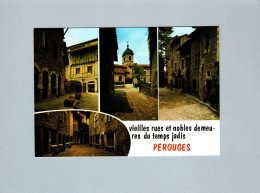 Pérouges (01) : Vieille Rues Et Nobles Demeures Du Temps Jadis - Pérouges