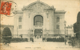 CPA-CASTRES- Le Théâtre Municipal - Edit. Raynaud, Bazar Du Mail * 1909 *TBE -*2 Scans - Castres