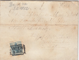 Österreich Brief 1852 - Cartas & Documentos