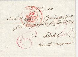 Schweiz Cover 1841 - ...-1845 Prephilately