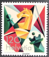 Switzerland 2024, FIDE, MNH Single Stamp - Nuevos