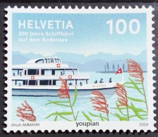 Switzerland 2024, Lake Constance, MNH Single Stamp - Ongebruikt