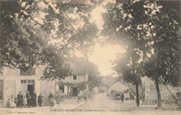 Marigny Marmande * La Rue Centrale * Enfants Villageois - Autres & Non Classés