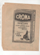 Jeu LION NOIR  - CROMA    .(CAT7164)) - Reclame