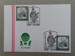 Österreich Pro Juventute - Mit Sonderstempel 8. 11. 1986 Leoben, Werbeschau BSV Alpenland (Nr.868) - Autres & Non Classés