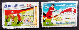 Tunisia 2006, Football World Cup In Germany, MNH Stamps Set - Tunisie (1956-...)