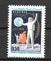 1969 - 500**MNH - L'homme Sur La Lune - Algeria (1962-...)