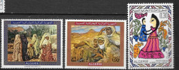 1969 - 503 à 504 + 505**MNH - Tableaux, Protection De La Mère Et De L'enfant - Algeria (1962-...)