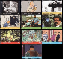 BELGIUM 2011 ADVENTURES OF TINTIN COMPLETE SET MNH - Bandes Dessinées