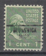 USA Precancel Vorausentwertungen Preo Locals Michigan, Brunswick 734 - Precancels