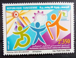 Tunisia 2006, National Day Of The Disabled, MNH Single Stamp - Tunesien (1956-...)