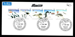 AUSTRALIAN ANTARCTIC TERRITORY - NAWSON STATION - ANIMAUX MARINS - - Covers & Documents