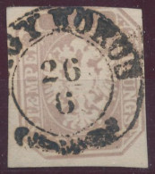 1863. Newspaper Stamp, NAGY KOROS - Newspapers