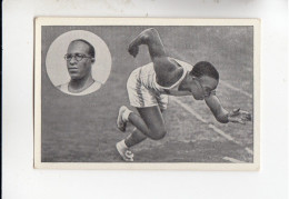 Mit Trumpf Durch Alle Welt  Rekorde Aus Aller Welt Eddie Tolan USA 100 M Sieger Olympiade 1932 B Serie 11 #6 Von 1933 - Zigarettenmarken