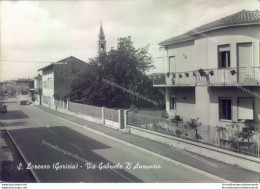 O691 Cartolina S.lorenzo Via Grabriele D'annunzio Provincia Di Gorizia - Gorizia