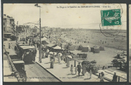 Vendée , Les Sables - D'olonne , La Plage Et Le Remblais Coté Est - Sables D'Olonne