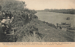 Marcilly * Grandes Manoeuvres De L'ouest Sept 1912 * N°45 * Mitrailleuses 41ème Régiment Infanterie Protègent Passage - Otros & Sin Clasificación