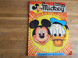 MICKEY: WALT DISNEY: MICKEY SPECIAL 55 DU 6 JANVIER 1955 N°222 -5EME ANNEE 36 PAGES AVEC COUVERTURE - Mickey Parade