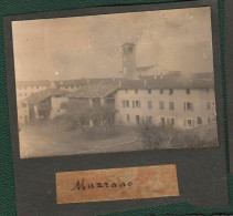 MUZZANO Biella Paese Vecchio Foto Su Cartoncino - Orte