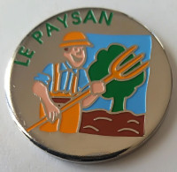 Jeton De Caddie - LE PAYSAN - En Métal - Neuf - (1) - - Trolley Token/Shopping Trolley Chip