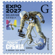 SERBIA 2024 - EXPO 2027, Definitive Stamp G - Serbie