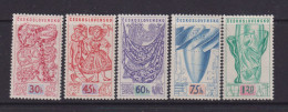 CZECHOSLOVAKIA  - 1958 Brussels International Exhibition Set  Never Hinged Mint - Ongebruikt