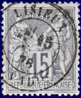 -Sage N°77 Type Ll Ob: LISIEUX 1878 ( 13 ) - 1876-1898 Sage (Type II)