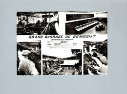 Génissiat (01) : Le Grand Barrage Et Salles De Controle Et De Macxhines - Génissiat
