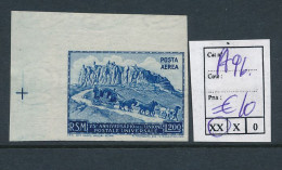 ST. MARINO SASSONE A96 MNH - Poste Aérienne