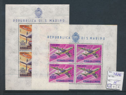 ST. MARINO SASSONE 25/26 MNH - Blocks & Kleinbögen