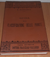 "Guida Per La Classificazione Delle Piante" Di Albino Zaccaria - Andere & Zonder Classificatie