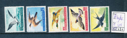 ST. MARINO SASSONE A122/126 MNH - Posta Aerea