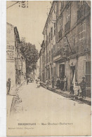 D 83 BRIGNOLES. RUE DOCTEUR BARBAROUX. CARTE ECRITE - Brignoles